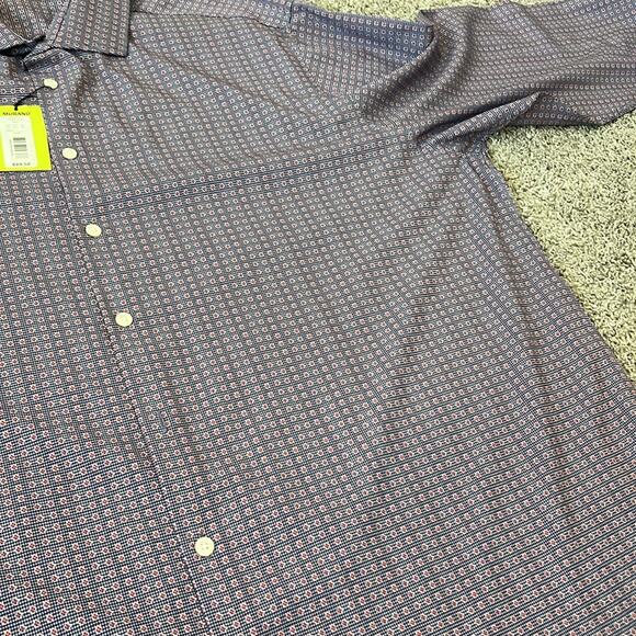 NEW $89 Murano Performance mens long sleeve shirt Stretch Quick Dry 3XB Wicking - Picture 6 of 16